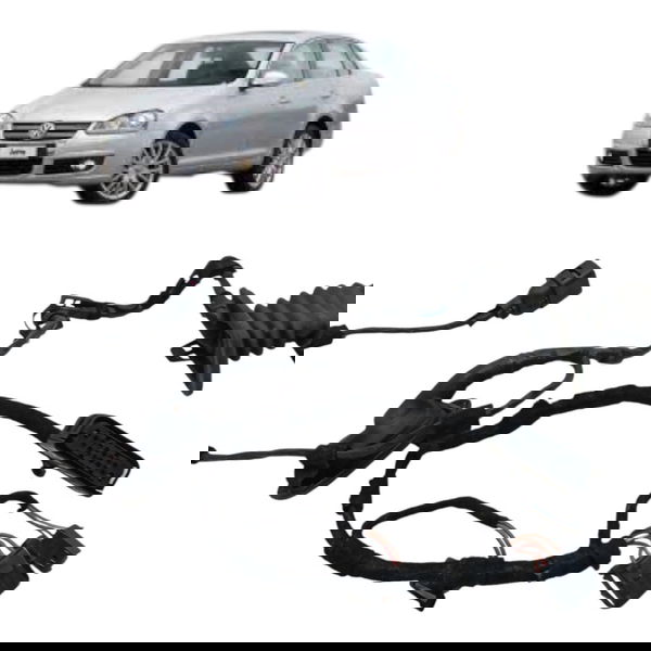 Chicote Porta Traseira Direita Volkswagwn Jetta 2008 2009