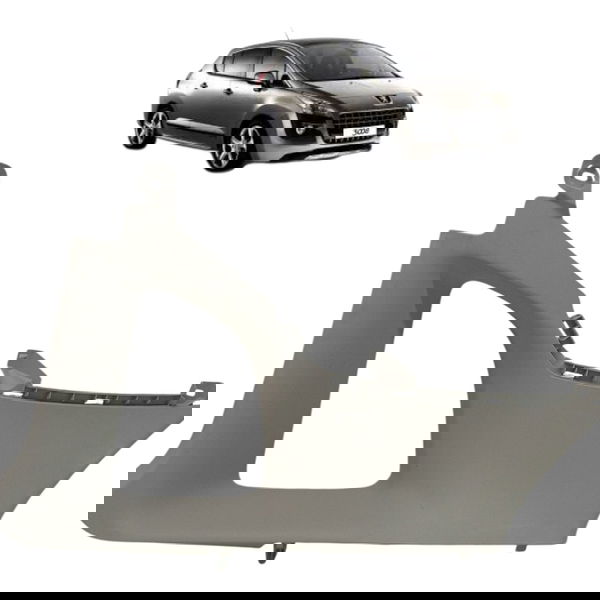 Moldura Interna Porta Malas Esquerda Peugeot 3008 2011