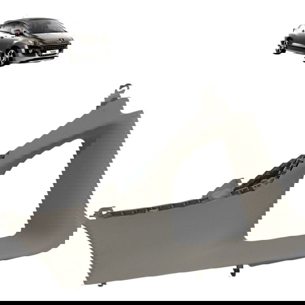 Moldura Interna Porta Malas Direita Peugeot 3008 2011