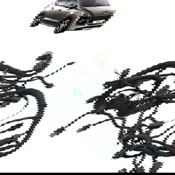 Chicote Injeção Motor Peugeot 3008 1.6 2011