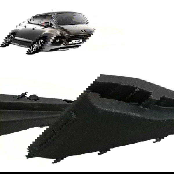 Suporte Esquerdo Bagagito Traseiro Peugeot 3008 2011 2012