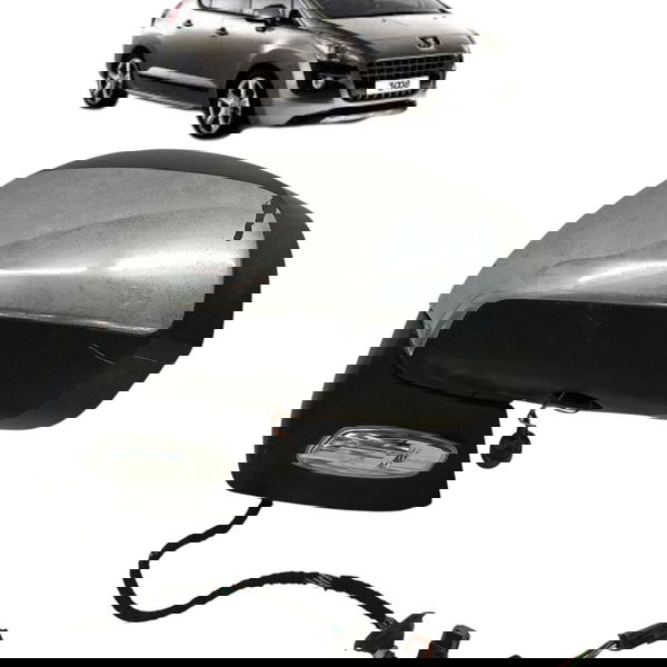 Retrovisor Esquerdo Peugeot 3008 1.6 2011 2012 Detalhe