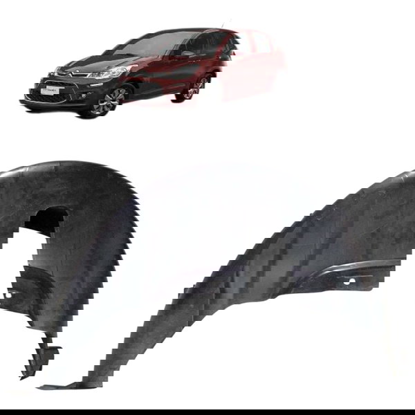 Parabarro Traseiro Esquerdo Citroen C3 2013 2014 2015