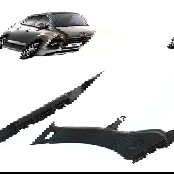 Guia Parachoque Traseiro Direito Peugeot 3008 2011 2012