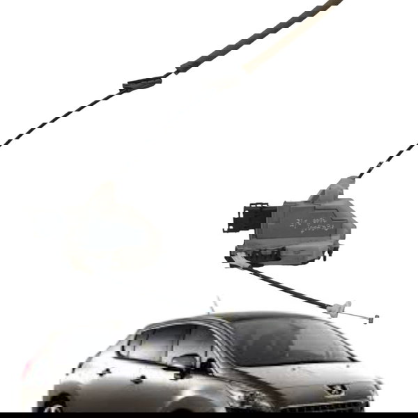 Fechadura Porta Dianteira Esquerda Peugeot 3008 2011