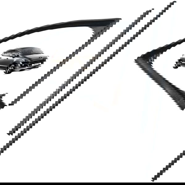 Kit Pestana Porta Traseira Esquerda Peugeot 3008 2011