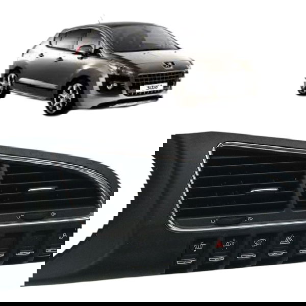 Comando Botão Alerta Trava Difusores Peugeot 3008 1.6 2011