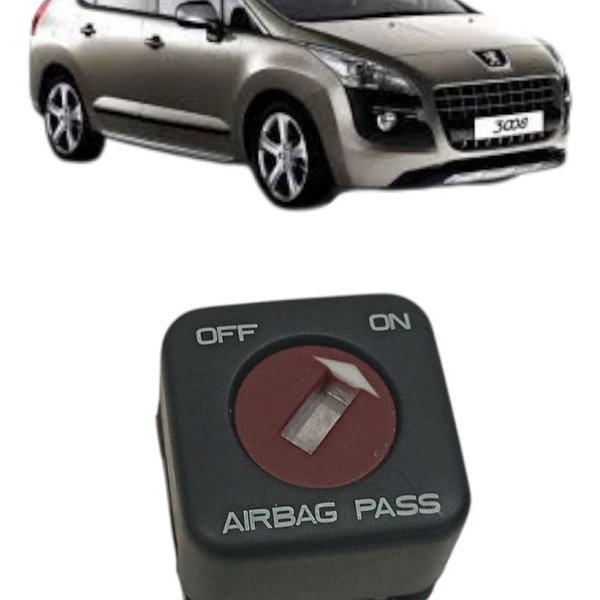 Botão Interruptor Air Baf Peugeot 3008 2011