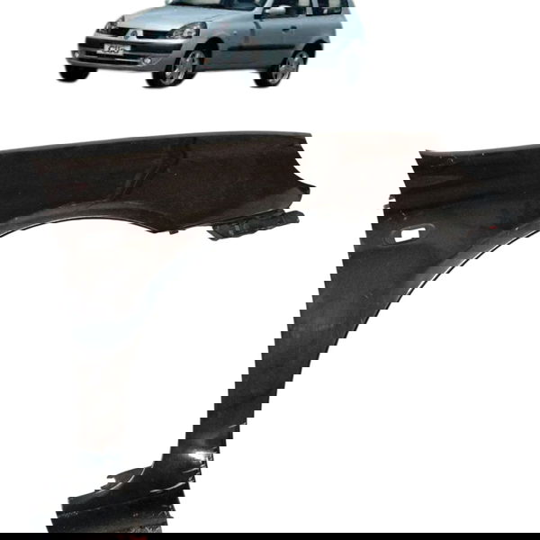 Paralama Dianteiro Direito Renault Clio 1.0 2008 Detalhe