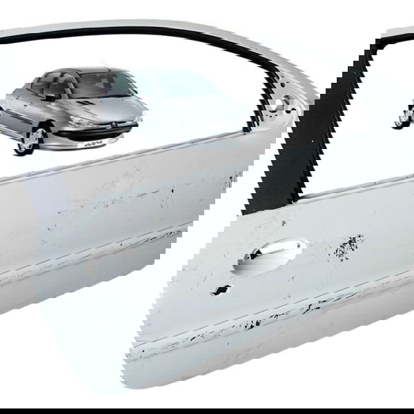 Porta Dianteira Direita Peugeot 206  Detalhes
