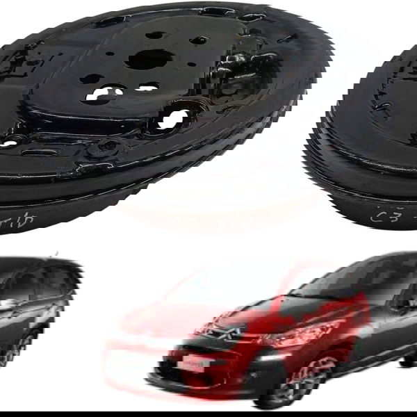 Espelho Sapata Freio Traseiro Direito Citroen C3 1.2 2018