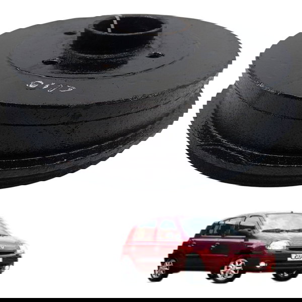 Panela Tambor Freio Traseiro Renault Clio 1.0 2002