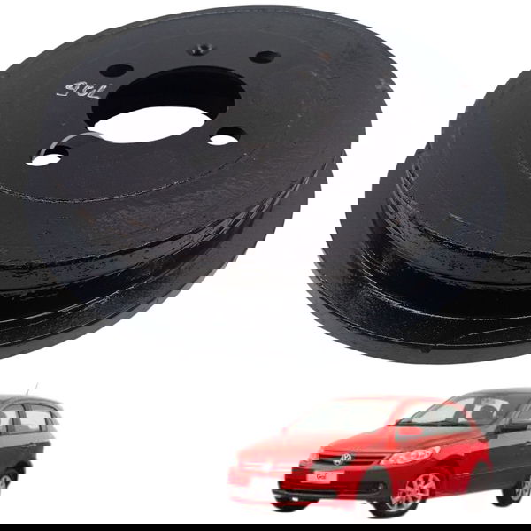 Panela Tambor Freio Traseiro Esquerd Volkswagen Gol 1.0 2014