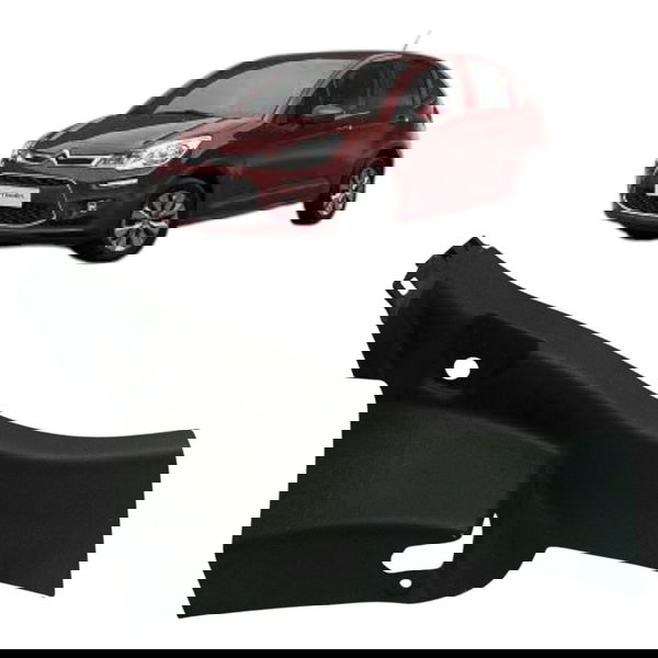 Moldura Acabamento Banco Traseiro Direito Citroen C3 2018