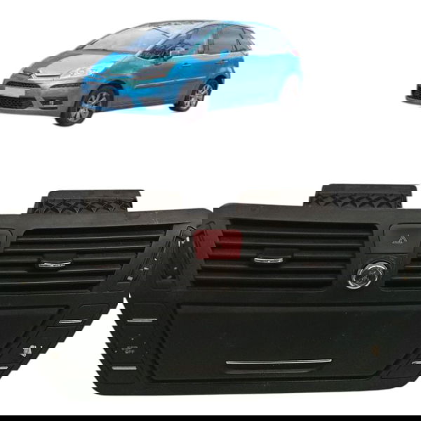 Moldura Difusor Ar Painel Central Citroen C4 Picasso 2009