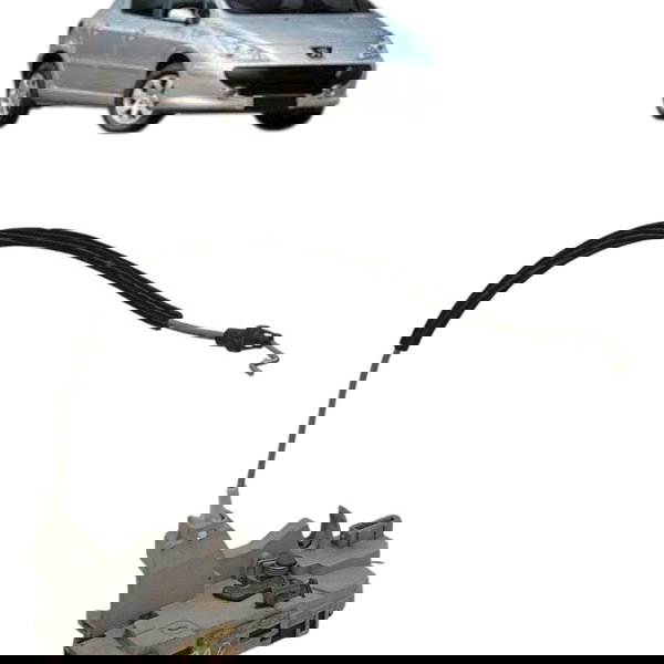 Fechadura Traseira Esquerda Peugeot 307 2006