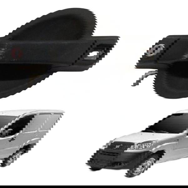 Maçaneta Dianteira Esquerda Fiat Doblo 2002 2003