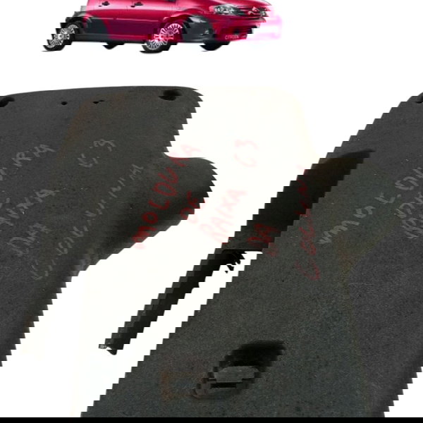 Moldura Inferior Coluna Direção Citroen C3 2012