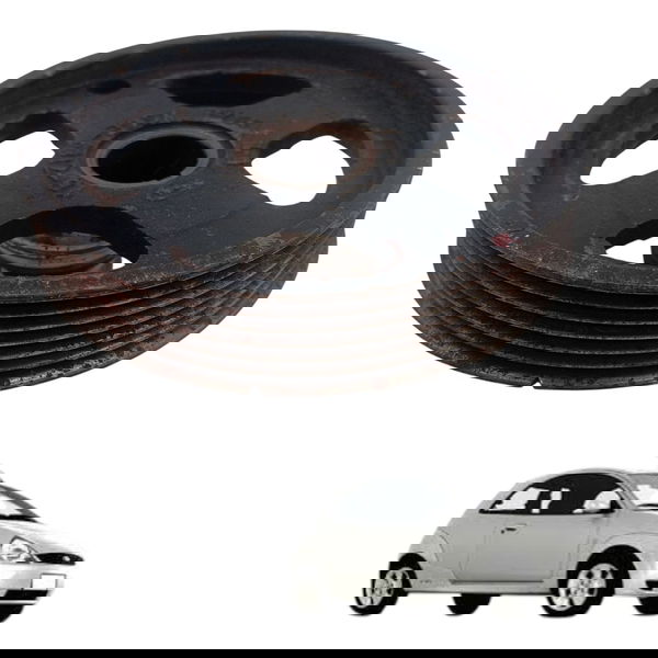 Polia Virabrequim Motor Ford Ka Fiesta 1.6 2004 2005