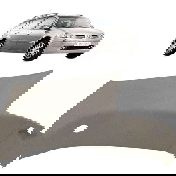 Acabamento Coluna Traseira Direito Citroen Megane 2010