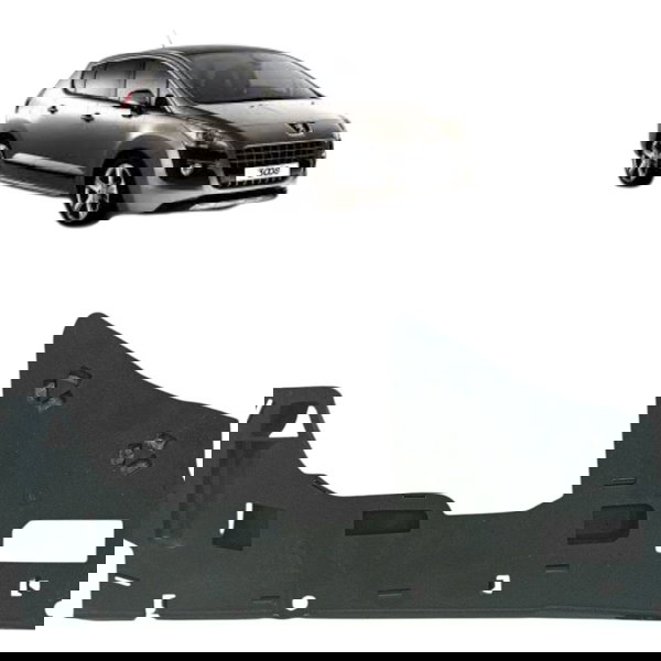 Moldura Acabamento Inferior Tabelier Peugeot 3008 2011