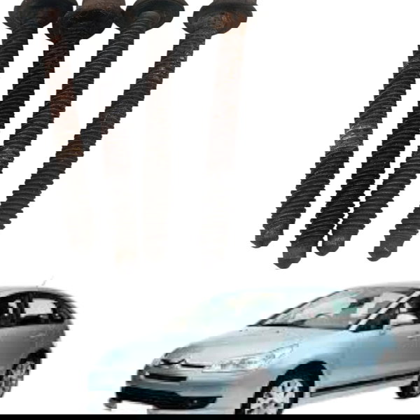 Kit Parafuso Fixação Cavalete Agua Citroen C4 Glx 1.6 2013