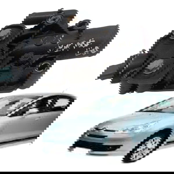 Carcaça Valvula Termostatica Citroen C4 Glx 1.6 2013