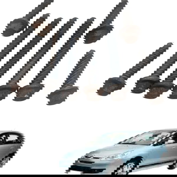 Kit Parafuso Fixação Suporte Alternador Citroen C4 Glx 1.6 2