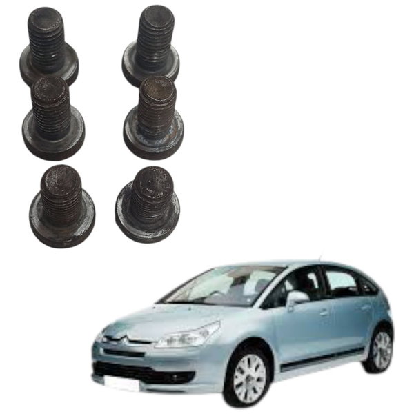 Kit Parafuso Fixação Plato Embreagem Citroen C4 Glx 1.6 2013