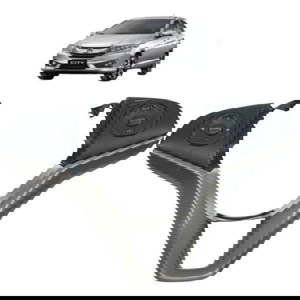 Moldura Comando Volante Honda City Ex 2018 2019