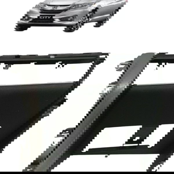 Moldura Painel Comando Ar Honda City 2019 Detalhe