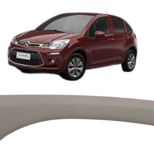 Moldura Parabrisa Direita Original Citroen C3 2018 Detalhe
