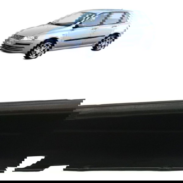 Acabamento Interno Porta Luvas Fiat Stilo 2008 Detalhe