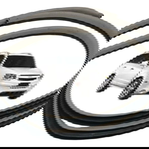 Borracha Porta Dianteira Esquerda Chevrolet Captiva 2009