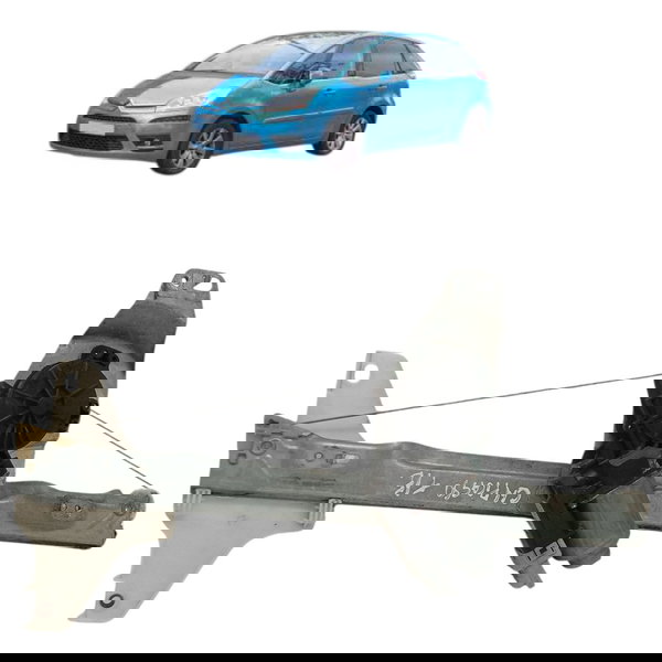 Maquina Vidro Traseira Esquerda Citroen C4 Picasso 2009