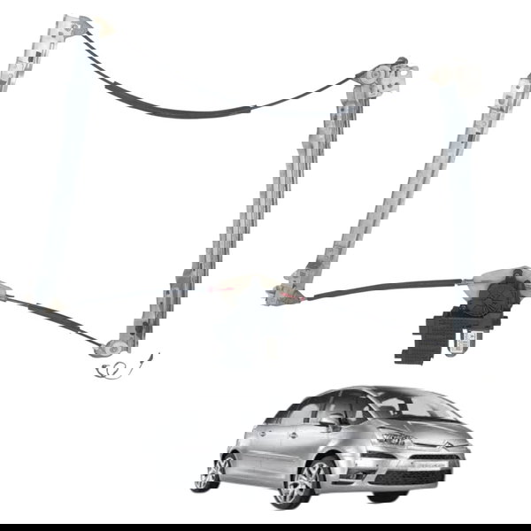 Maquina Vidro Dianteira Direita Citroen C4 Picasso 2009