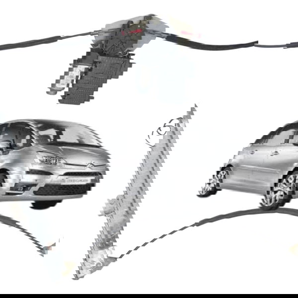 Maquina Vidro Dianteira Esquerda Citroen C4 Picasso 2009