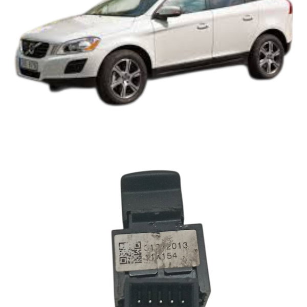 Botão Vidro Elétrico Traseiro Esquerdo Volvo Xc60 T5 2012