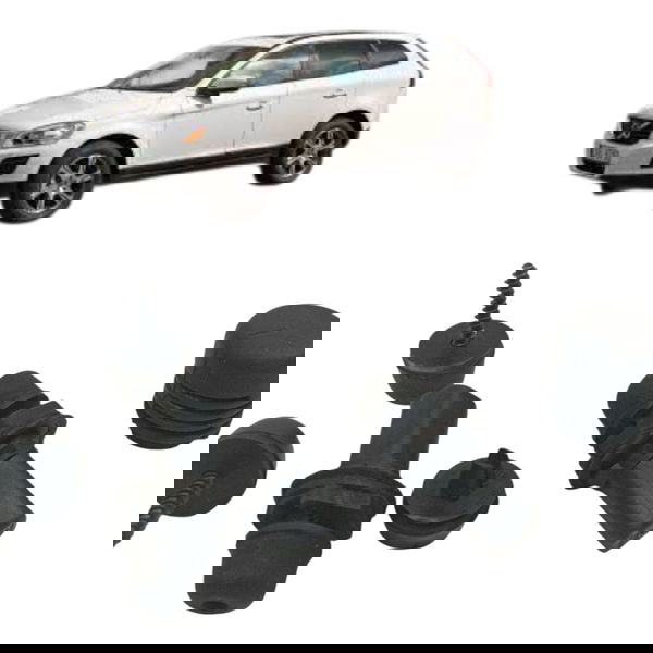 Kit Batente Limitador Encosto Traseiro Volvo Xc60 T5 2012