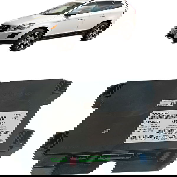 Modulo Multimidia Volvo Xc60 T5 2011 2012 2013 1346097
