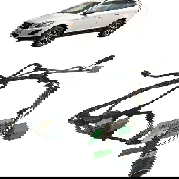 Chicote Painel Tomada 12v Volvo Xc60 T5 2.0 2012