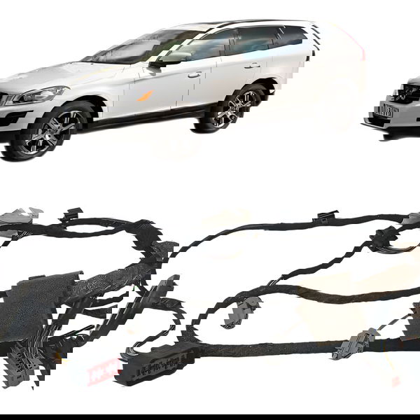 Chicote Porta Traseira Esquerda Volvo Xc60 T5 2.0 2012