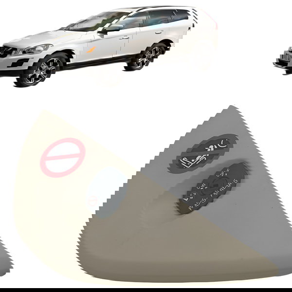 Moldura On Off Acabamento Painel Direito Volvo Xc60 2012