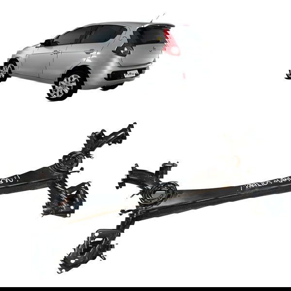 Eixo Traseira Fiat Palio 1.6 2013 2004 2015 2016