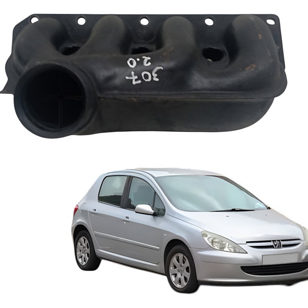 Coletor Escape  Peugeot 307 2.0  2004 2005 2006
