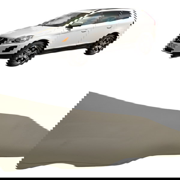 Acabamento Banco Traseiro Direito Volvo Xc60 T5 2012 Detalhe