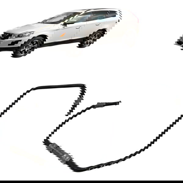 Tubo Cano Freio Volvo T5 2.0 2011 2012 2013