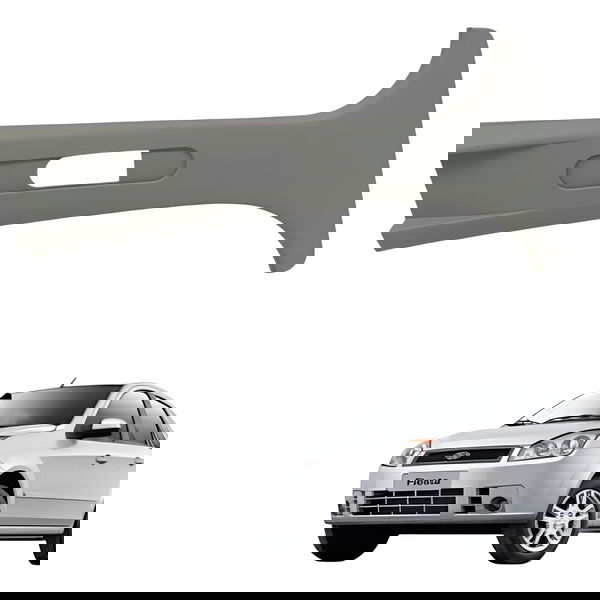 Moldura Coluna Central Direita Ford Fiesta 2007 Detalhe