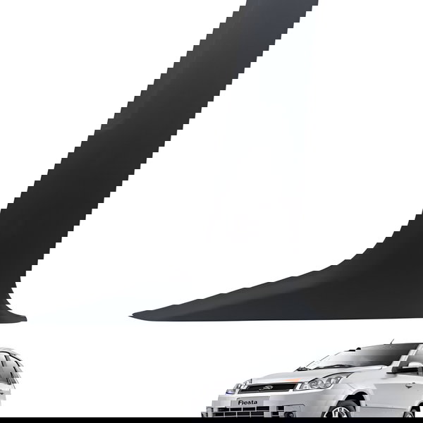 Acabamento Coluna Lateral Direito Ford Fiesta 2007 Detalhe