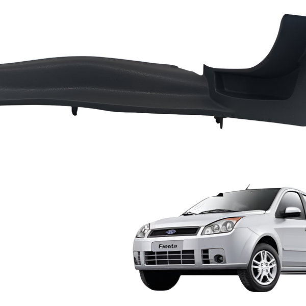 Acabamento Inferior Traseiro Direito Ford Fiesta 2007
